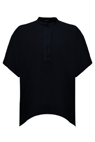 Eclectic Bohemian Black Shirt